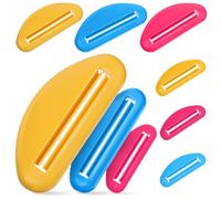 Luxshiny Spremi Tubetto per Ottimizzare Colore Casuale in Plastica Strumento Manuale Set 18 Pezzi Spremiagrumi per Tubi di Pigmento per Dentifricio Utile per Casa e Hobby