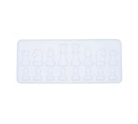 Luxshiny Stampo in Silicone per Dolci a Forma di Scacchi Lavorazione Fine e Taglio Completo, Design Unico e Combinazioni Multiple per Decorazioni Creative in Cucina