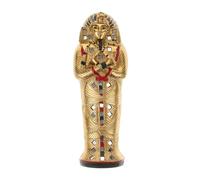 Luxshiny Statua Di Re in Resina Statuetta a Tema Egizio Decorazione Da Tavolo Egiziana Scultura in Resina Per Arredamento Vintage