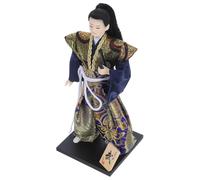 Luxshiny Statuetta Samurai da 12 Pollici in Resina Decorazione e Ufficio Scultura Samurai per Collezionisti e Appassionati