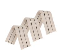 Luxshiny Stoppino per Lampada a Olio Cherosene 3 Pezzi in Cotone Resistente Stabile, 23x5cm, per Campeggio e Illuminazione D'emergenza