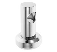 Luxshiny Supporto Doccia in Abs Argento Montaggio a Parete, Design Stabile e Semplice Installazione per Soffione Doccia, per Bagni Moderni
