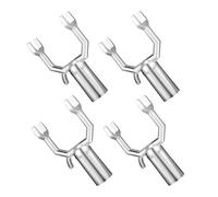 Luxshiny Supporto Forca per Rami Alberi da Frutto in Metallo, Set 4 Pezzi Foro da 19 Mm, Robusto Dispositivo di Sostegno per Vigneti e Frutteti, Accessori per Supporto Carichi Pesanti