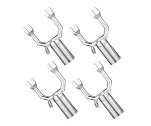 Luxshiny Supporto Forca per Rami Alberi da Frutto in Metallo, Set 4 Pezzi Foro da 19 Mm, Robusto Dispositivo di Sostegno per Vigneti e Frutteti, Accessori per Supporto Carichi Pesanti