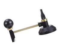 Luxshiny Tagliavetro Circolare in Lega Nero da 400mm Apertura Precisa e Resistente alla Ruggine per Fori in Vetro e Apertura Condizionatore