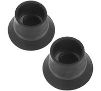 Luxshiny Tappi per Gambe Trampolino Antiscivolo in Gomma 2 Pezzi, Ricambio Resistente per Accessori Esterni, Copertura Silenziosa per Mobili, Tavoli e Sedie