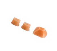 Luxshiny Tappo Paraurti in Silicone per Flauto, Ricambio Cf102 3 Pezzi, Leggero e Pratico per Chiave del Trillo, Accessorio Strumento