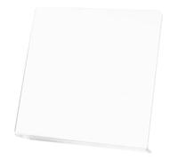 Luxshiny Tavola per Pittura in Acrilico Bianca Design Inclinato Compatto e Facile da Pulire, per Pittura a Olio e Acquerello a Casa per Uso Artistico