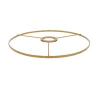 Luxshiny Telaio Paralume in Ferro, Lampshade for Pendant Light, Supporto per Lampada da Tavolo, Oro, Struttura a Strato Singolo, Anti-Rottura, per Lampadario, Fai Da Te, per Casa e