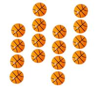 Luxshiny Temperamatite Creativo a Forma di Pallacanestro Arancia, 16 Pezzi Funzionamento Manuale a Manovella in Plastico e Metallo, per Studenti e Adulti