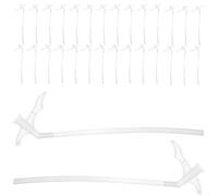 Luxshiny Tubi di Ricambio per Schiuma Spray Poliuretanica 7.48 Pollici Base in Plastica Durevole per Riempimento e Sigillatura in Ambienti Industriali Colore Casuale