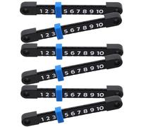 Luxshiny Unità di Punteggio per Calcio Balilla 6 Pezzi in Hips Contapunti Facile da Installare, Design Elegante per Pause in Ufficio e Riunioni Familiari