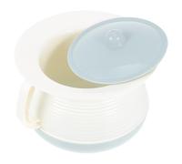 Luxshiny Vaso da Notte in Plastica con Coperchio, Orinatoio Notturno Portatile e Adulti, Sputacchiera Pratica Resistente e Facile da Pulire, Adatto Uso Familiare e Ospedaliero