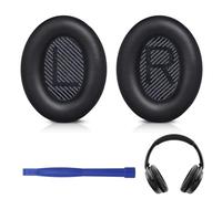 LuxStellar - Cuscinetti auricolari di ricambio per Bose QuietComfort 35 QC35 ii, QC35, QC25, QC15, QC2/Ae2, Ae2i, Ae2w/ Sound Link/Sound True