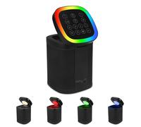 LUXSWAY Macchina del suono con luce notturna, Sleep Trainer, altoparlante Bluetooth per espandere musica e storie, macchina del rumore bianco per dormire, asilo nido, bambini, nessuna app necessaria,