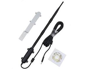 Luxtech WiFi Antenna Access Point Wireless WiFi Esterna Rocket WM-N8000 Outdoor WiFi USB 150Mbps 13dB High Power WiFi 1500 metri Antenna Lunga Distanza + USB WiFi Adapter 13dBi + CD Driver + Raccordi