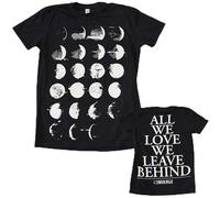 LuxUnatcc Converge Mens Moon Phase T Shirt Size S