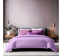 Luxurious Ranforce - Copertina per trapunta singola, XXL, 155 x 220 cm, 100% cotone, 155 fili, chiusura a bottoni, lavabile in lavatrice a 30 °C, morbido e durevole