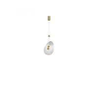 Luxury Bedside Pendant Light Modern Minimalist Hanging Lamp For Master Bedroom Entryway Hallway Gold Decor Suspension Light