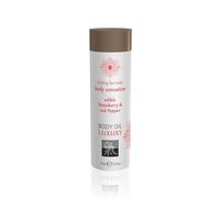 LUXURY BODY OLIO DA MASSAGGIO EROTICO PROFUMO GUSTO FRAGOLA E PEPERONCINO 75 ML