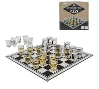 Luxury Candele - Set di scacchi con 32 bicchieri, 35 x 35 cm, in confezione regalo