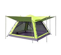 Luxury Family Outdoor Camping Tent, Super Light Backpack Automatically Pops Up, Waterproof Double Layer for Beach Hiking, 215 * 215 * 145cm Automatic Camping Tent
