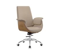 Luxury Genuine Executive Gaming Executive Office da scrivania Computer Distano a dondolo Design ergonomico per il capofamiglia regolabile da gioco comodo e Funzione reclinabile 120 ° Funzione Spaccata