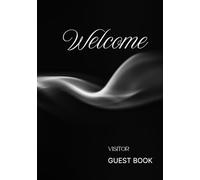 Luxury Guest Book for Urban Vacation Homes - Modern Welcome Log for Short Term Rentals: Elegant Hardcover Journal - Minimalist Airbnb Essentials with Guided Questions - Ideal for High-End Apartments