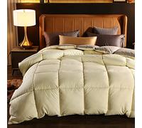 Luxury Hotel Quality King Size Duvet, Tutte Le Stagioni 15 Tog Doppia, Primavera/Autunno/Inverno Singola Doppia Calda Leggera Giù Comodino, 180X220Cm (3Kg), JYLSSKUK, il, 150 * 200 cm (4 kg)