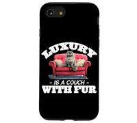 Luxury is a couch with fur Custodia per iPhone SE (2020) / 7 / 8