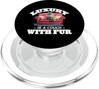 Luxury is a couch with fur PopSockets PopGrip per MagSafe