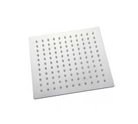 Luxury Rainfall Shower Head, Modern And Simple Style Integrated Welding Stainless Steel Square Showerhead for High-Pressure Ultra-Thin Design, Easy