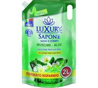 Luxury Sapone Liquido Muschio & Aloe 2000ml, 2000ml