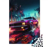 Luxury Sports Car Puzzle 1000 Pezzi Per Adulti, Racing Car Pixel Terapia, Progetto Condiviso, Opera Da Valorizzare 1000pcs (75x50cm)