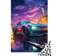 Luxury Sports Car Puzzle 1000 Pezzi Per Collezionisti, Racing Car Mindfulness Attiva, Progetto Condiviso, Elemento Stilistico 1000pcs (75x50cm)