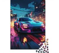 Luxury Sports Car Puzzle 1000 Pezzi Premium, Racing Car Esercizio Neurale, Progetto Collettivo, Elemento Focalizzante 1000pcs (75x50cm)