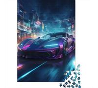 Luxury Sports Car Puzzle 1000 Pezzi Premium, Racing Car Mappa Concettuale Tattile, Esperienza Unificante, Regalo Iconico 1000pcs (75x50cm)