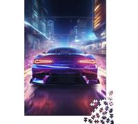 Luxury Sports Car Puzzle 1000 Pezzi, Racing Car Geografia Mentale, Esperienza Tattile, Opera Conversazionale 1000pcs (75x50cm)