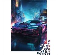 Luxury Sports Car Puzzle 1000 Pezzi, Racing Car Tecnica Di Rilassamento, Progetto Familiare, Opera D'Arte Completa 1000pcs (75x50cm)
