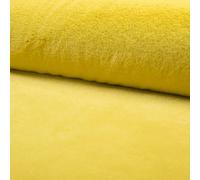 LUXURY Tessuto In Finta Pelliccia Super Morbido A Pelo Corto - GIALLO