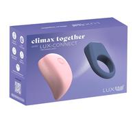 LUXUS Climax Together by Kiiroo - set di vibratori di coppia magnetici controllati tramite app