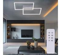 Luxus LED Lampada Da Soffitto Ess Camera Faretto Terra Cct Telecomando Bianco [EEK: Non valutato]