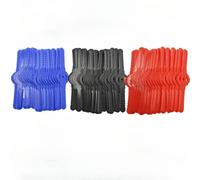 Luxuypon Ricambio 60pcs Brush Cutter Lama Plastica Erba Trimmer Testa Lame Elettrico Rasaerba Giardino Decespugliatore Ricambi