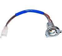 Luxuyvarna Portalampada BA20d lampadina alogena compatibile con moto ATV Scooter faro