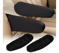 Luxvara 2 Pezzi Fodera per Braccioli per Sedili Auto, Universale Copri Bracciolo Anteriore per Auto, Copribraccioli Per Sedile Anteriore Auto, Elastico Fodere per Braccioli Del Sedile Anteriore