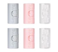 Luxvara 6 Pezzi Pinze di Plastica per Lenzuola, Clip Antiscivolo per Lenzuolo, Pinze per Copriletto Multifunzione, Supporti per Materasso, per Fissaggio di Lenzuola Vestiti Sacchetti Alimenti