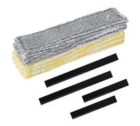 Luxvara 8 Pz Panni in Microfibra Compatibili con Karcher WV1 WV50 WV75 Premium, Panni in Microfibra di Ricambio per Karcher Accessori, Panno di Pulizia di Ricambio per Vetri Finestra Aspirapolvere