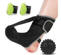 Luxvara Cavigliera Ortopedica, Cavigliera Sportiva con Arco Plantare Supporto e Palla Massaggiante, Cavigliere Sportiva Regolabile per Uomini e Donne e per il Piede Destro o Sinistro