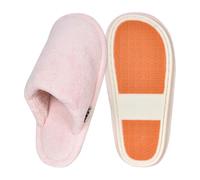 Luxvara Pantofole Pantofole Donna Invernali Peluche Ciabatte Casa Comode Pelose Inverno Scarpe di Cotone Morbida Slippers Winter Interne Ospiti Lavabili Ciabatte per Hotel Casa Spa, Rosa, 40-41 EU