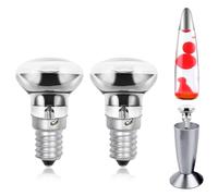 Luxvista 30W R39 E14 Lampadina Riflettore Dimmbar per Lampada Lava Lampadine E14 SES Piccola Vite Edison Lampadine Riscaldanti per Lampada Lava, Bianco Caldo 2700K (2-Pack)